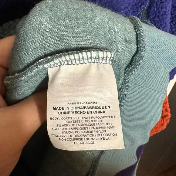 Nike Air Jordan Fleece Color Block Retro Matching Set Sweatshirt Sweatpants XXL - Picture 7 of 16